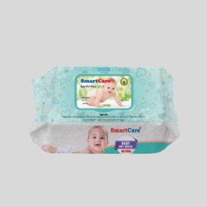 Smart Care Wet Wipes 120 Pcs Pack With Fliptop