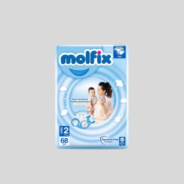 Molfix Belt Diaper Jumbo Mini (3-6 kg) 68 Pcs Pack