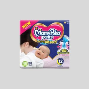 MamyPoko Pant Diaper N B (Up to 5kg) 58 Pcs Pack
