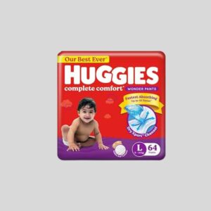 Huggies Wonder Pants L Size 64 Pcs (9-14 Kg) Complete Comfort