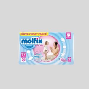 Molfix Pant Diaper Size 7 XX Large (19+ KG) 36 Pcs Pack