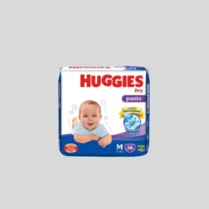 Huggies Dry Pants Diaper Medium 58 Pcs Pack