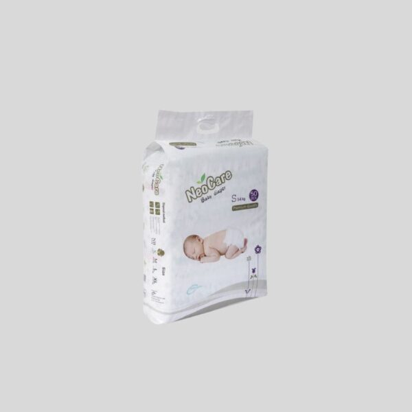 Neocare Belt System Baby Diaper Small 3-6 kg 50 Pcs