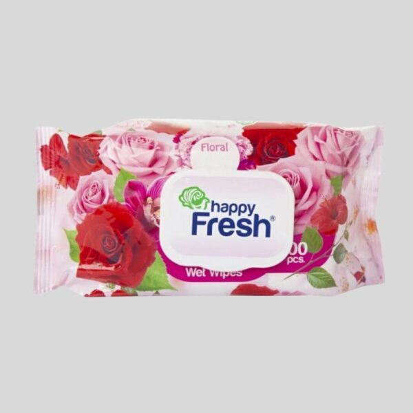 Happy Fresh Fliptop Wet Wipes 120 pcs