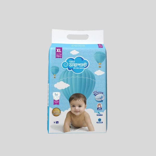 Bashundhara Pants Diaper Xl 32 Pcs Pack