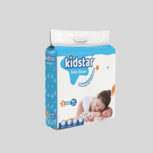 Kidstar Baby Diaper Small (3-8)kg 66pcs