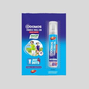 Odomos Mosquito Repellent Fabric Roll On 8 ml