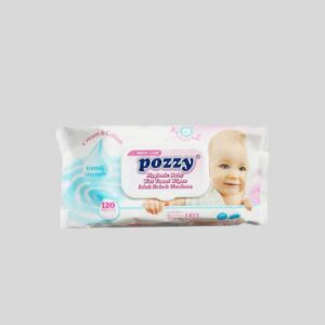 Pozzy Premium Wet Wipes Refil 120 Pcs Pack
