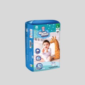 Mum Mum Baby Pant L Size 9-14 Kg 40 Pcs Pack