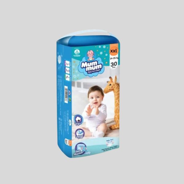 Mum Mum Baby Pant XXL Size 14-25 Kg 30 Pcs Pack