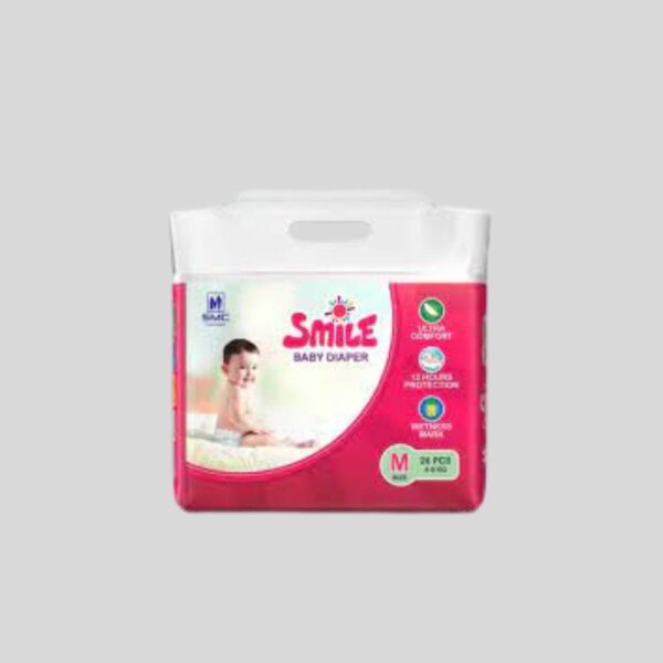 Smile Baby Diaper Medium 4-9kg 26 pcs