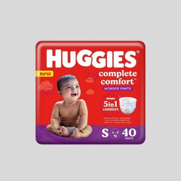 Huggies Wonder Pants S 40 (4-8 Kg) Complete Comfort