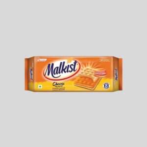 Malkist Cheese Flavoured Crunchy Layered Crackers 144gm
