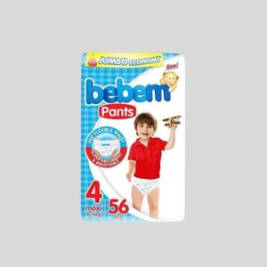 Bebem Jumbo Pack Pants 4 Maxi (9-14) Kg 56 Pcs Pack