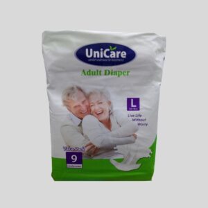 Unicare Adult Diaper Pant L size 9 Pcs Pack