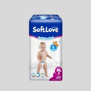 Softlove Soft Comfort Baby Diaper XL 48 Pcs