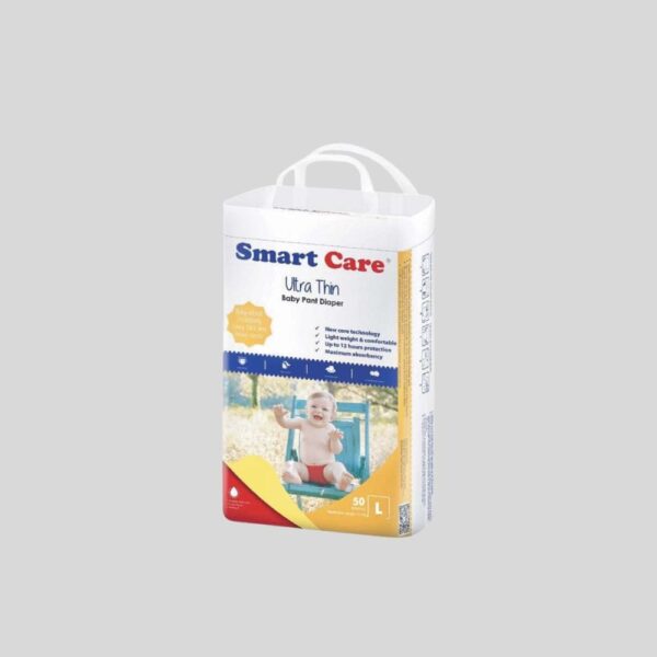 Smart Care Ultra Thin Baby Pant Diaper L Size 50 Pcs Pack