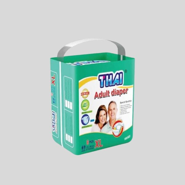Thai Adult Diaper XL Size 8 Pcs