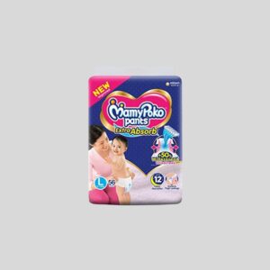 MamyPoko Pant Diaper Large (9-14kg) 56 Pcs Pack