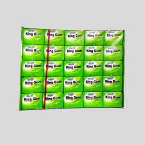 King Gum Watermelon Flavor Chewing Gum 50 Pcs Box