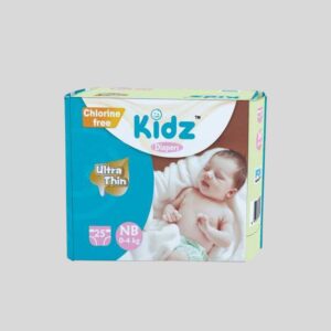 Kidz Diaper Belt Newborn (0-4 kg) 25 pcs
