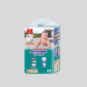 Avonee Pants Baby Diaper L (9-14 Kg) 34 Pcs