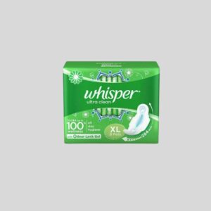 Whisper Ultra Clean Wings Sanitary Napkins XL 8 Pads