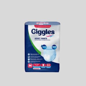 Giggles Adult Pants M Size 9 Pcs Pack