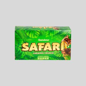 Gandour SAFARI Caramel Crunch 22g 24 Pcs Chocolate Saudi Arabia