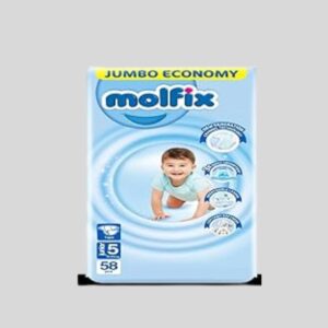Molfix Belt Diaper Jumbo 5 Junior (11-18 kg 58 Pcs Pack