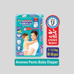 Avonee Pants Baby Diaper M (7-12 Kg) 56 Pcs