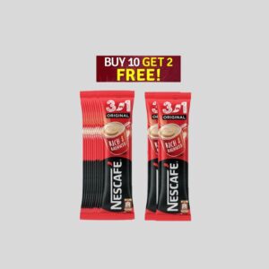 NESCAFE 3 in 1 Exclusive 15g packs Buy 10 get 2 Free
