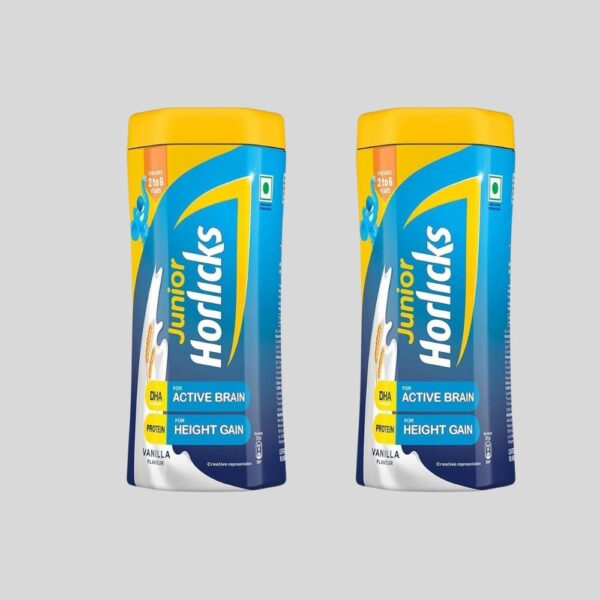 Junior Horlicks Vanilla Drink (500x500)Gm India Combo