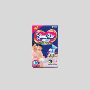 MamyPoko Large Pant Diaper (9-14 kg) 40 Pcs Pack
