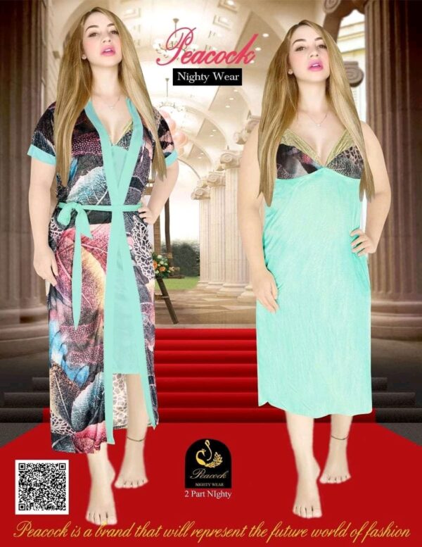 Printed Night Wear Set - Image 6