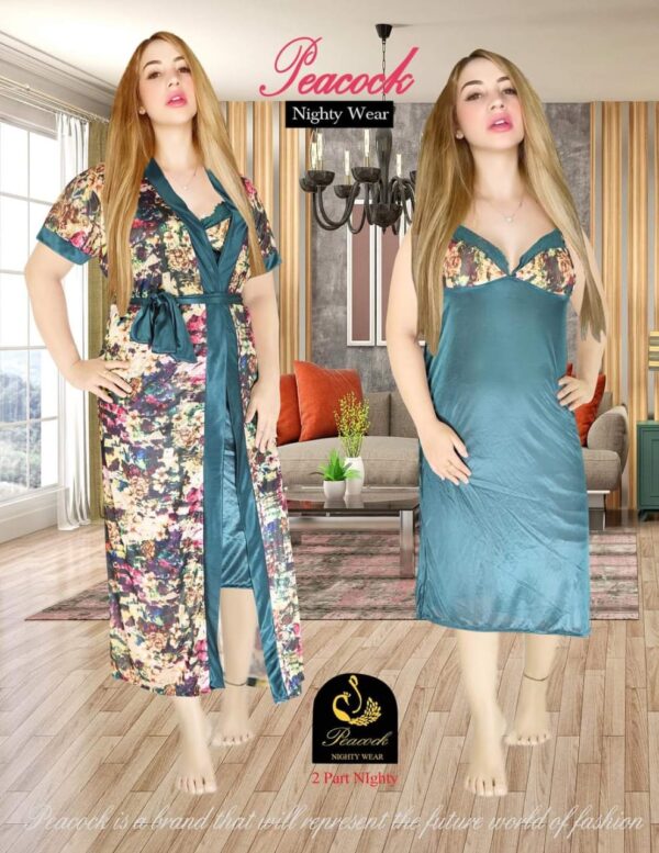 Printed Night Wear Set - Image 8