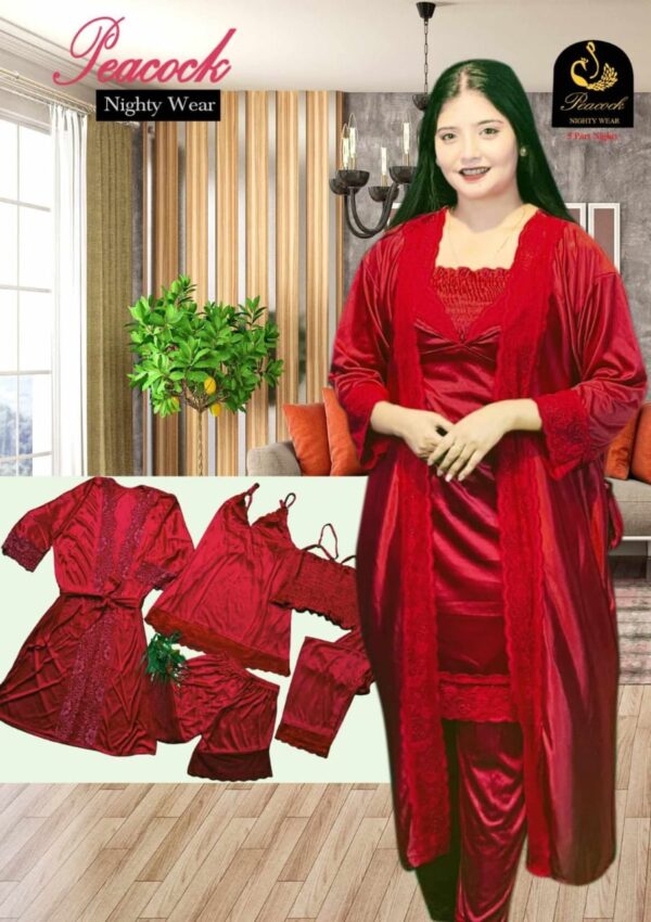 5 Part Premium Nighty Wear