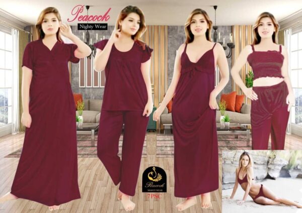 7 Pcs Premium Nighty