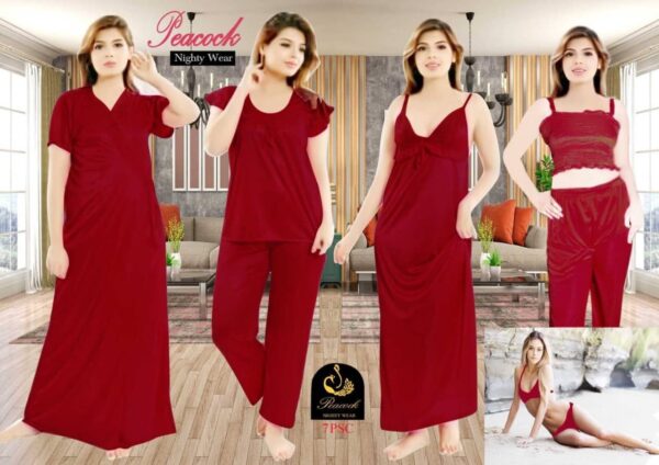 7 Pcs Premium Nighty - Image 3