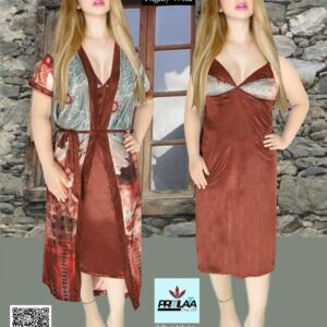 Printed Night Wear Set