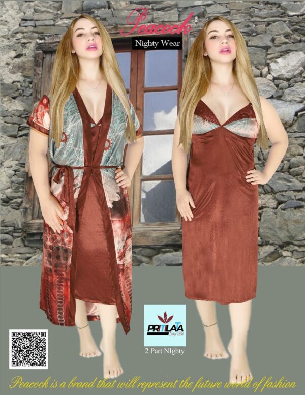Printed Night Wear Set