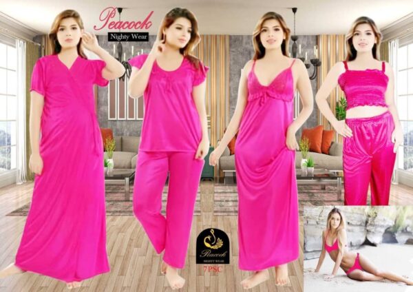 7 Pcs Premium Nighty - Image 4